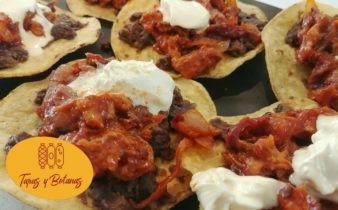 Tostadas de Tinga Express